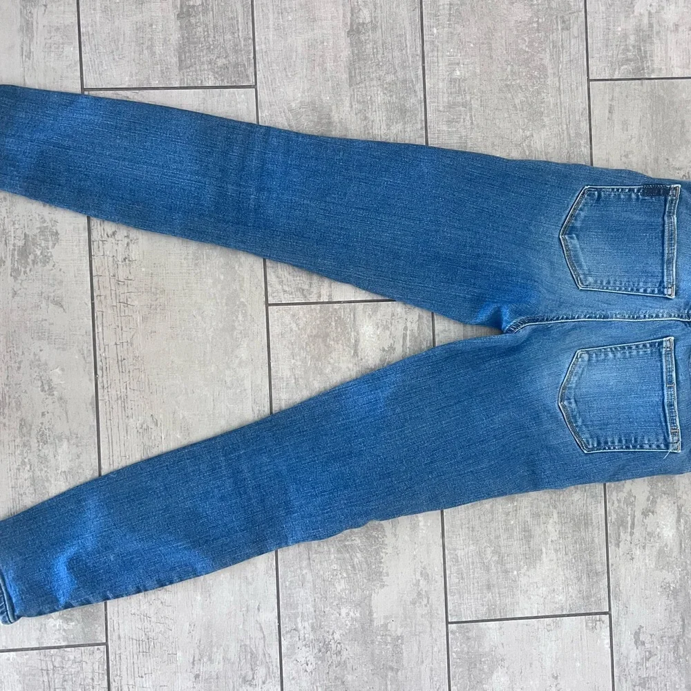 Paige Hoxton Ankle Jeans Classic Blue Women's Jeans - Picture 4 of 5